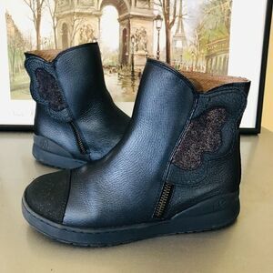 Biomecanics Girls' Glitter Booties 